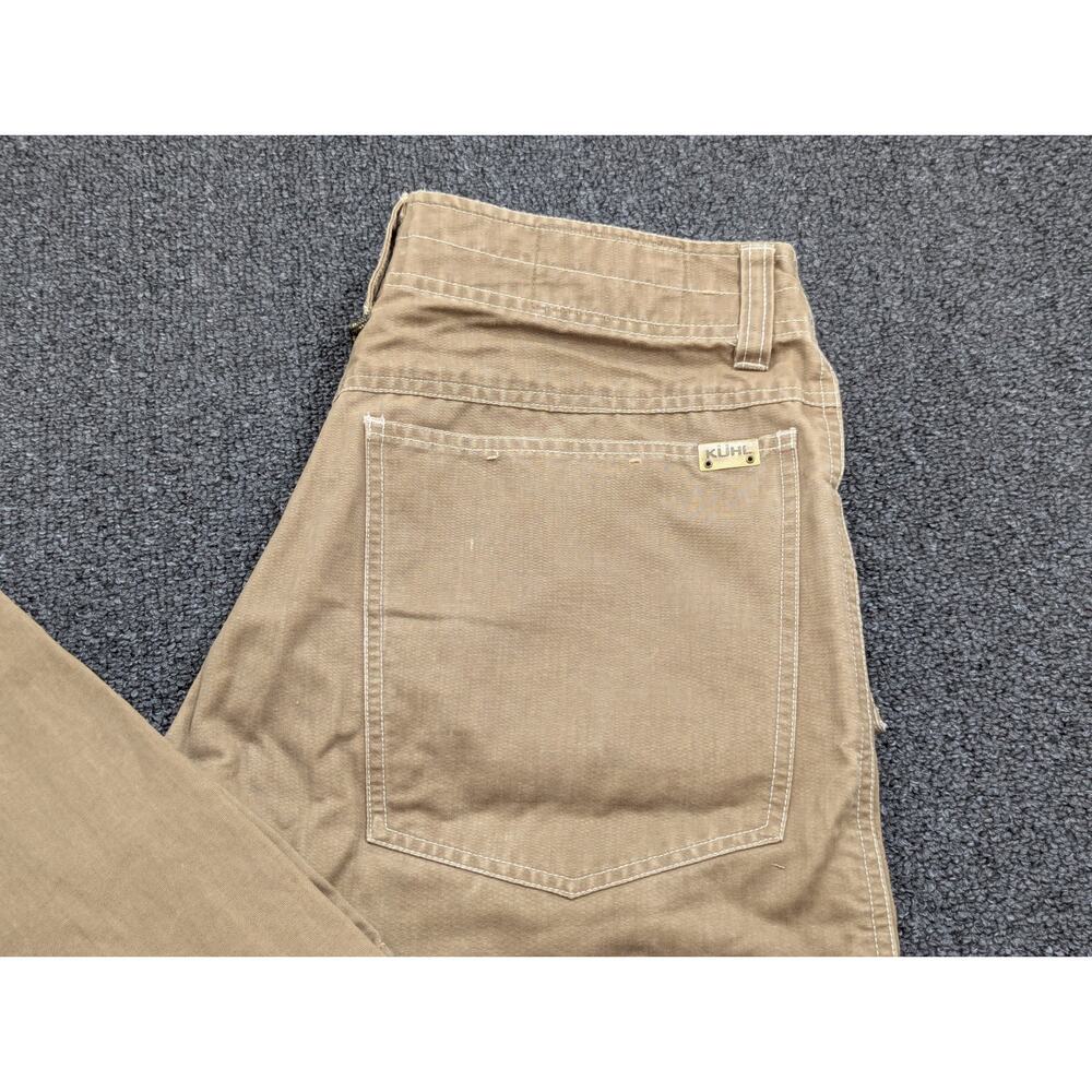 Kuhl Pants Mens 32 x 32 Crag Series Camp Brown Outdoor Hiking Trail Rugged - Picture 4 of 12